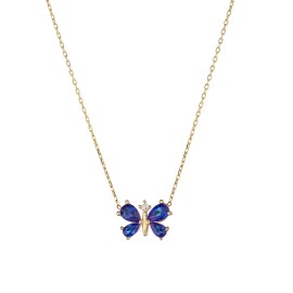 Collana butterly blu - Glam