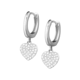 Orecchini cuori pendenti -...